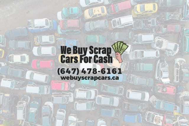 We Buy Scrap Cars For Cash Toronto